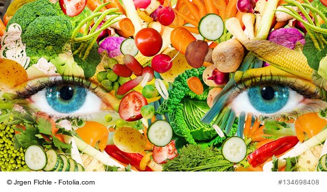 Gemüse, Augen