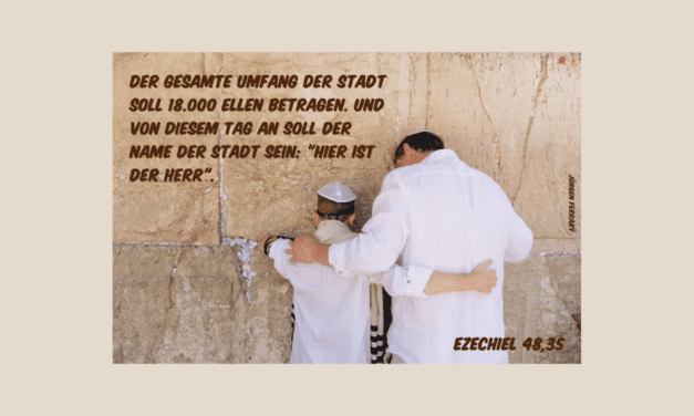 Jahwe-Schammah – der Gott, der da ist