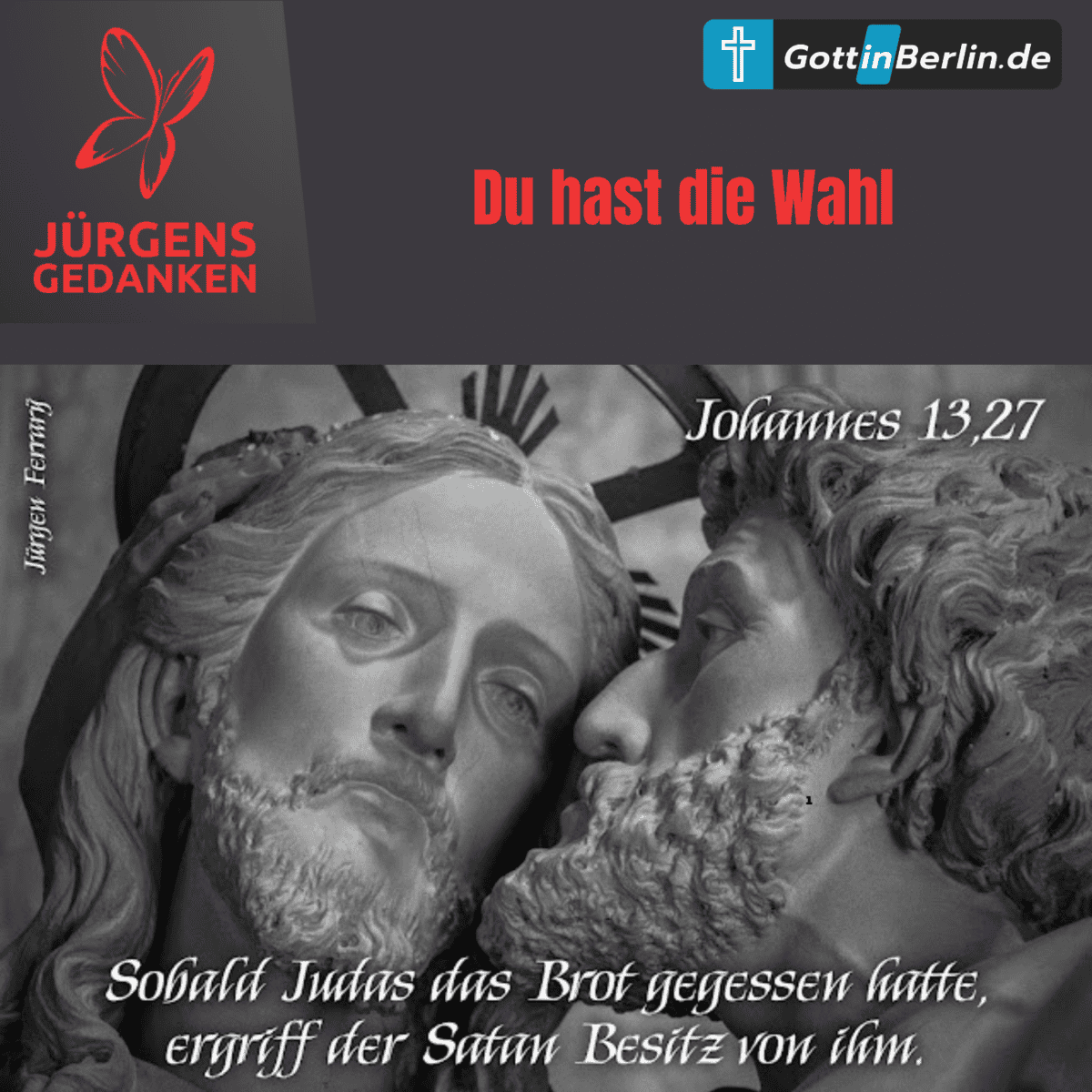 Judas und Jesus