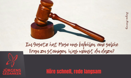 Höre schnell, rede langsam