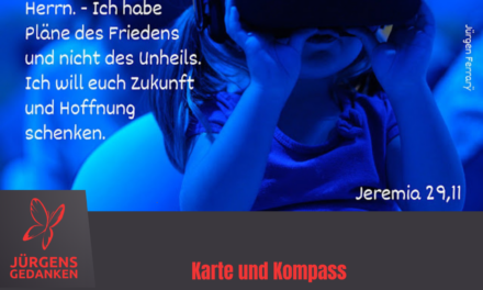 Karte und Kompass